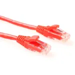 ACT Red 0,5 m U/UTP CAT6 jungiamasis kabelis su RJ45 jungtimis