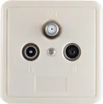 ShiverPeaks BS83905-1SET BASIC-S antenos lizdas BK+SAT, 1 dB, 3 dalių rinkinys