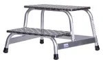 Pakojinė kopėčios Krause 805027, aliuminės, 2 pakopos, max apkrova 150 kg, 680 mm ilgis, 41 cm auk&scaron;tis