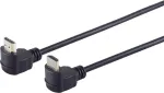 ShiverPeaks monitorinis HDMI kabelis, HDMI A tipo kampinis į HDMI A tipo kampinį, 1,5 m