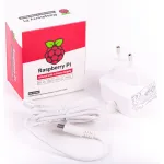 Oficialus Raspberry Pi 5.1A/3A maitinimo &scaron;altinis, baltas, Bulk