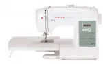 Singer 6199 Brilliance kompiuterizuota siuvimo ma&scaron;ina, 100 siūlių, 6 sagų skylutės, balta