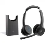 Ausinių rinkinys CISCO Headset 722 Wireless DUAL+STAND Carbon Black Usba