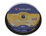 Verbatim DVD+RW Matt Silver 4.7 GB 10 vnt.