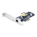 StarTech.com 1 prievado 2,5 Gbps NBASE-T PoE tinklo plok&scaron;tė, Intel I225-V, 802.3af/at PoE+ kelių gigabitų NIC, PCI Express serverio LAN plok&scaron;tė, SATA maitinama stalinio kompiuterio Ethernet sąsaja &ndash; palaiko Windows, Linux