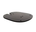 Prisukamas prie grindų pagrindas B-TECH SYSTEM X BT8380, 240&times;240&times;6 mm, 200 kg, juodas