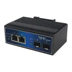 ALLNET DIN-rail adapteris, skirtas ALL-SGI8004 pramoniniam komutatoriui (ALL-SGI8004_DIN-Holder1)