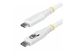 StarTech.com USB4 USB-C į USB-C kabelis, 20 Gbps, 240W PD, 2 m, baltas