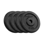 REBEL ACTIVE Ketaus svarmenų rinkinys 4x5kg, anga 31mm, klasikiniai diskai