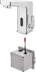 DEANTE Touchless Washbasin Mixer with Temperature Control - 4xAA