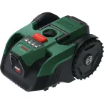 Bosch VISIMOW18V-200 robotinė vejapjovė 18V su 5.0Ah baterija, atsarginiu peiliuku, žalia/juoda