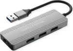 VALUE USB 3.2 Gen 1 Hub, 4 portų, USB-A laidas