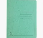 Exacompta Colorspan Fastener File A4 Green 355 g/m&sup2; Flexible Filing