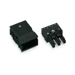 WAGO 770-103 WINSTA&reg; MINI 3-Pole Plug Connector, Black