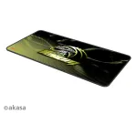 Akasa AK-MPD-03YL Pattern Rubber Gaming Mouse Pad - Yellow/Black, 320x270x3mm