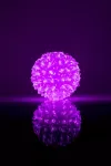 iLike Bumba ar puķēm RS-214 80LED D-13cm Purple Dekoratyvinis LED &scaron;viestuvas