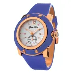 GLAM ROCK GR10050 Miami Collection Moteri&scaron;kas Laikrodis 46mm Baltas Odinis Dirželis &Scaron;veicari&scaron;kas Kvarcinis