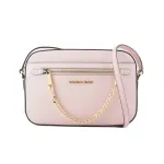 Michael Kors Jet Set Travel Crossbody Bag Saffiano Leather Powder Blush 35S1GTTC7LPOW