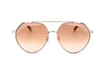 MISSONI Moteri&scaron;ki akiniai nuo saulės MIS0015STNG Drugelio formos acetatinis rėmelis UV400 Pilki lę&scaron;iai 60/15/145 mm