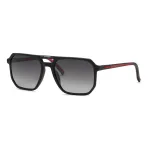 Philipp Plein Sport vyri&scaron;ki akiniai nuo saulės SSP032-580703 - juodas rėmelis, pilki lę&scaron;iai - 58/19/145 mm