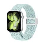 Crong Wave Band Braided Solo Loop, skirta Apple Watch 44/45/46/49 mm (Mėtų spalva)