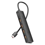 VENTION USB-C į USB 3.2 Gen 2 Hub su 100W PD, 0,15 m, juodas