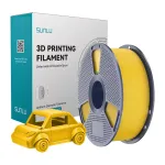 SUNLU PETG VY 3D spausdinimo filamentas (ry&scaron;kiai geltonas, 1,75 mm, 1 kg)