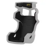 SABELT SIM RACING Sabelt SRX-1 Pads Kit, Replacement Pads, 20 mm Foam, for SRX-1 - Deep Black