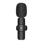 PULUZ PU3082B belaidis lavalier mikrofonas su USB-C imtuvu, 2.4GHz, įvairiakryptis, 20m veikimo nuotolis, skirtas i&scaron;maniesiems telefonams ir plan&scaron;etiniams kompiuteriams