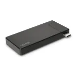 Lindy DST-Micro, USB-C ne&scaron;iojamojo kompiuterio mikro dokų stotelė su 4K palaikymu ir 100W galios perdavimu