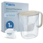 BRITA Style Essential XL vandens filtro ąsotis 3,6 l baltas + MAXTRA PRO Pure Performance