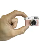 Denver DMC-1203RO Pink 12MP skaitmeninis fotoaparatas su 1,77 colio LCD, 4x skaitmeniniu priartinimu, MicroSD lizdu ir internetinės kameros funkcija