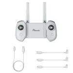 Potensic AT-RC dronų valdymo pultas Atom serijai, su USB įkrovimo kabeliu ir 3 OTG kabeliais