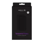 Evelatus Samsung Galaxy S24 Plus / S25 Plus 2,5D pilno dangtelio grūdinto stiklo ekrano apsauga, antistatinė, juoda