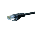 DSIT DC-C60-030 CAT6 U/UTP tinklo kabelis, 3 m, juodas, CCA