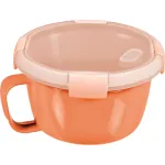 CURVER Smart To Go Mix Noodles maisto dubuo, apvalus, 0,9L, permatomas su žaliomis detalėmis, be BPA, nepralaidus, tinka mikrobangų krosnelei ir indaplovei