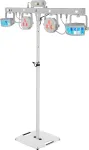 EUROLITE rinkinys LED KLS Laser Bar FX &scaron;viesos efektų setas baltas + BPS-2 garsiakalbio stovas baltas 20000920