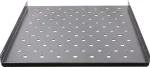 Rockstable RS19-FH69 1U 19 colių lentyna, plieninė, juoda