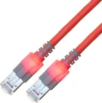 ZVK GmbH EasyLan DualBoot LED CAT 6 SFTP tinklo kabelis, RJ-45 vyri&scaron;kas - RJ-45 vyri&scaron;kas, 7 m, raudonas CS1ORCDCD0070