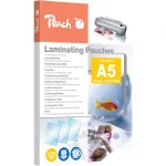 Peach PP525-03 laminavimo ki&scaron;enės A5 formato, 125 mikronų, blizgios, skaidrios, 100 vnt.