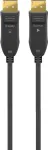 Wentronic Goobay 64869 DisplayPort aktyvus optinis kabelis 50 m juodas