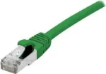 EXERTIS CONNECT Cat.6A S/FTP PiMF tinklo kabelis, 2m, žalias, LSZH, 10Gbps, RJ45 858619