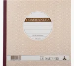 LE DAUPHIN Manifold Commandes užsakymo formos, 210 x 210 mm, triskartė (1173D) - 1 bloknotas
