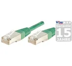 EXERTIS CONNECT S/FTP (PIMF) CAT.6A Class EA komutacinis kabelis, žalias, 25,0 m, plonas snagless apsauginis antgalis 858355