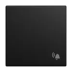 Busch-Jaeger Busch-balance SI dangtelis su varpelio simboliu, Black Matt 2CKA001731A4047