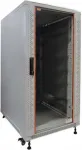 IT-BUDGET 19 inch Tinklo spintelė SRK - 22U - 600x800 mm - Stiklo/Plieno durelės - I&scaron;skaidyta - &Scaron;viesiai pilka 90ITB19SRK2268GGN
