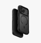 UNIQ Veren MagClick įkrovimo dėklas iPhone 18 Pro / 17 Pro - juodas