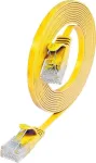 Wirewin SLIM tinklo kabelis U/UTP Cat6 geltonas 0,75 m PKW-SLIM-KAT6 0.75 GE