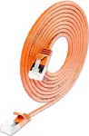 Wirewin SLIM KAT6A 10 Gigabit &scaron;viesusis tinklo kabelis, U/FTP, &Oslash; 3,8 mm, oranžinis, 3,0 m (PKW-LIGHT-STP-K6A 3.0 OR)