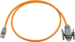 Wirewin Industrial CAT6A S/FTP tinklo kabelis, PUR Anti-UV, IP67 RJ45, 7,5m, oranžinis PKW-I1-SF-K6A-PUR 7.5 OR